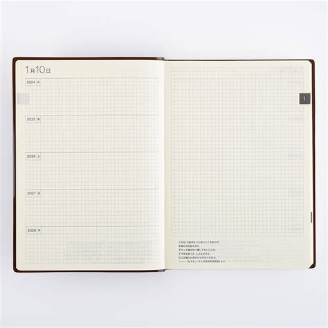 hobonichi 5 year